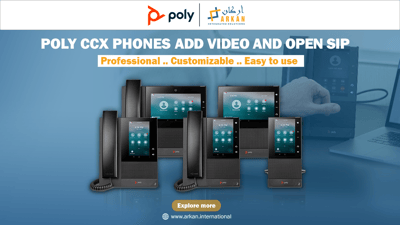 Poly CCX Series - Desk Phones for Microsoft Teams and Open SIP